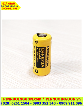 Pin BR-2/3A; Pin Panasonic BR-2/3A; Pin nuôi nguồn Panasonic BR-2/3A lithium 3v 2/3A 1200mAh _Xuất xứ Nhật